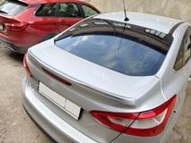 Лип-спойлер для Ford Focus 3 седан 2010-2015 M4-Style